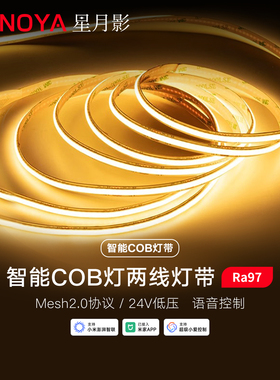 已接入米家APP智能cob灯带24V低压室内吊顶led软灯条电源Mesh2.0