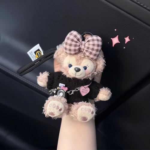 雪莉玫包包挂件毛绒公仔玩偶挂饰