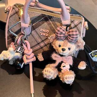 2025年冬季 雪莉玫包包挂件毛绒公仔汽车钥匙扣玩偶挂饰小礼物 新款