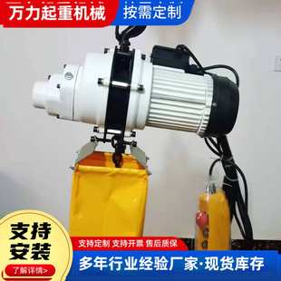 电动葫芦 1吨2吨3吨5吨运行固定环链式 低净空环链葫芦工业提升