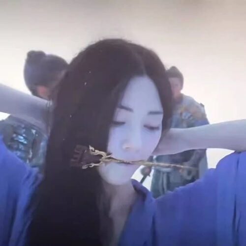封神三部曲封神妲己娜然同款发簪手作打印树脂仿金属仿玛瑙发钗