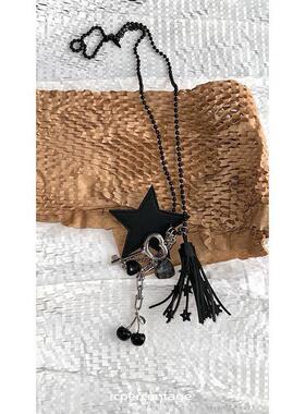 c percentage 星游记多功能皮质流苏项链