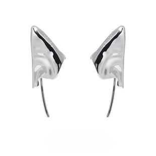金属精灵耳夹科技感机械姬小众设计未来感甜酷耳饰
