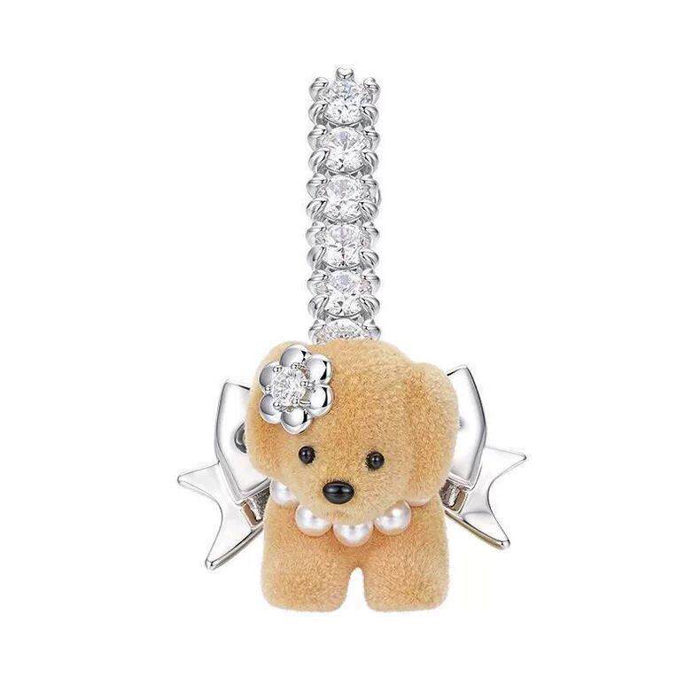 蝴蝶结小狗发卡发夹边夹刘海夹设计师生日礼物新品