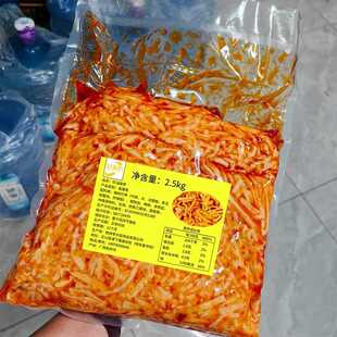 红油酸笋丝螺蛳粉专用广西桂林米粉专用配料即食5斤装臭笋尖