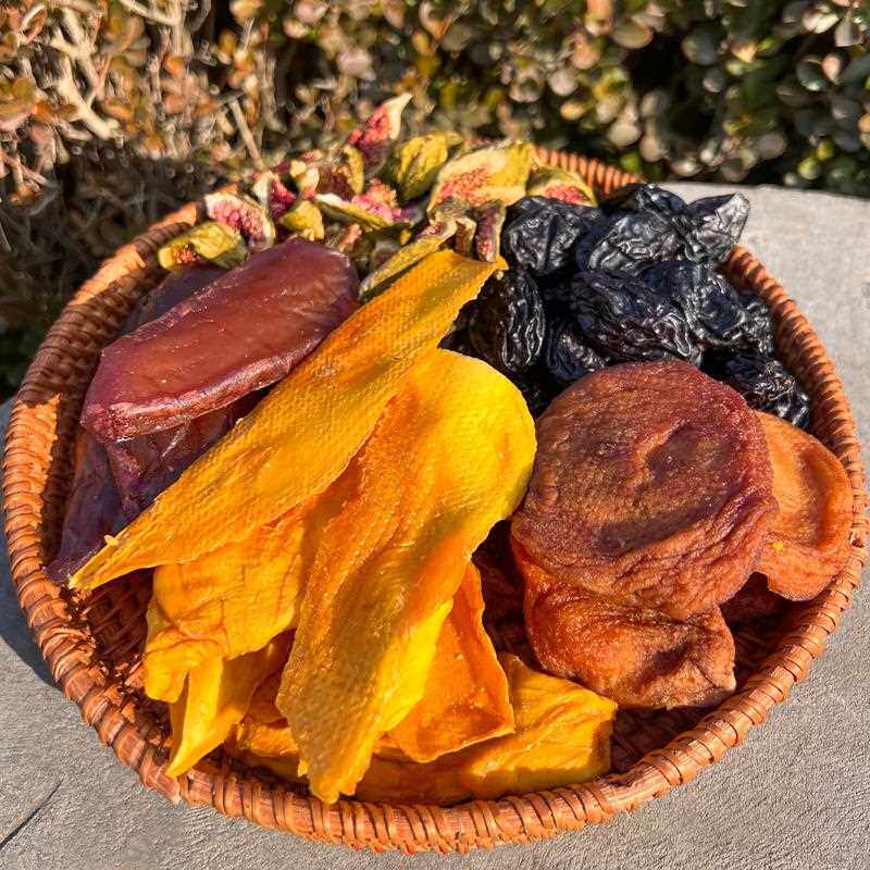 【原味果干组合】 芒果干+无花果干+西梅干+苹果干+小香薯共1000g