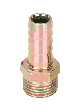 铁六角外丝直通宝塔管接头水管软管皮管咀接头1分2分3分4分6分1寸