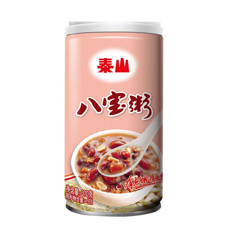 泰山八宝粥370克*12罐拆