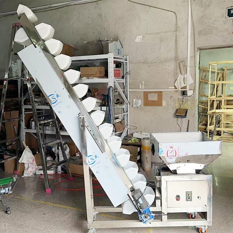 翻斗式自动料叶机料物提上升机塑料颗粒茶饲料粮GCX食送料输送机