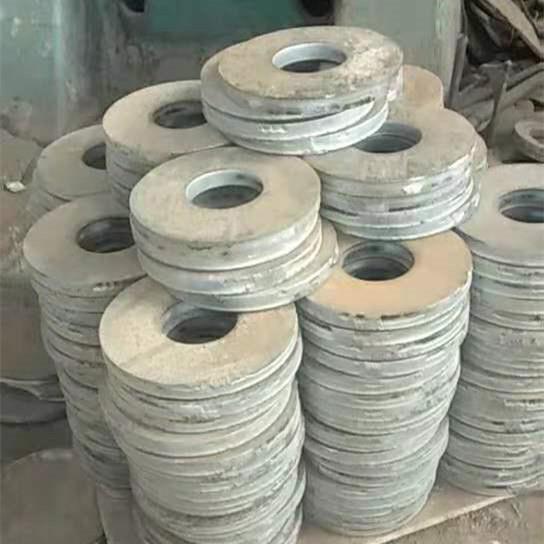 厂家直销碳钢焊接法兰盘毛坯 Q235铁板冲压法兰垫片 冲压法兰盲板