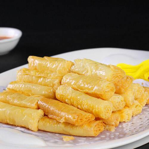 ,杭州特产富阳东坞山豆腐皮油豆皮250干货精品特级火锅腐皮千张