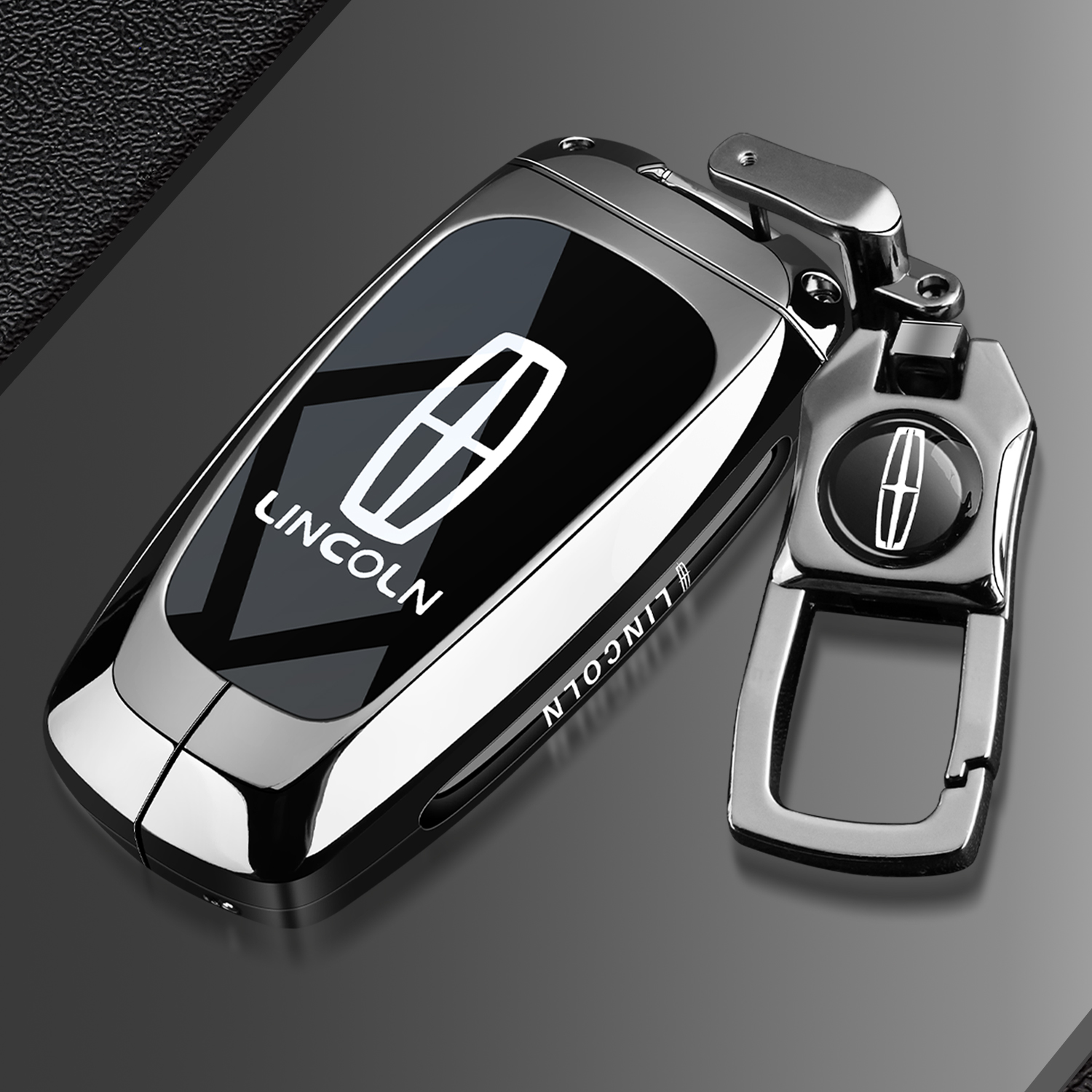 新款林肯专用车高端金属钥匙套
