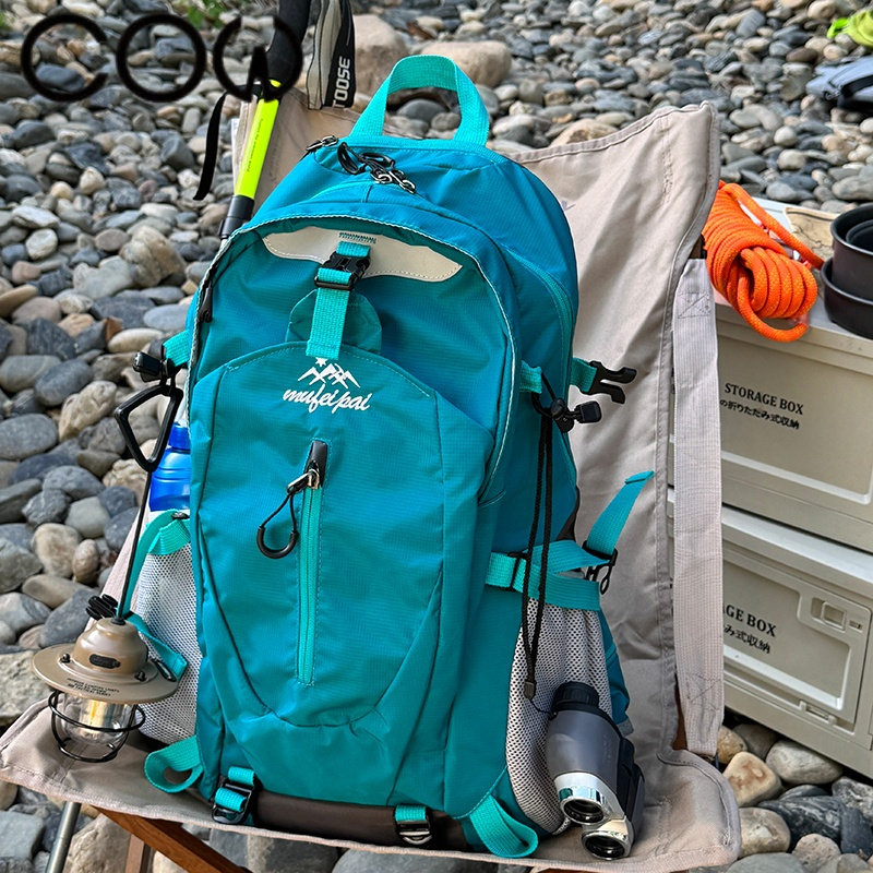 COW徒步登山包旅行爬山背包男女旅游大容量双肩包露营骑行背包