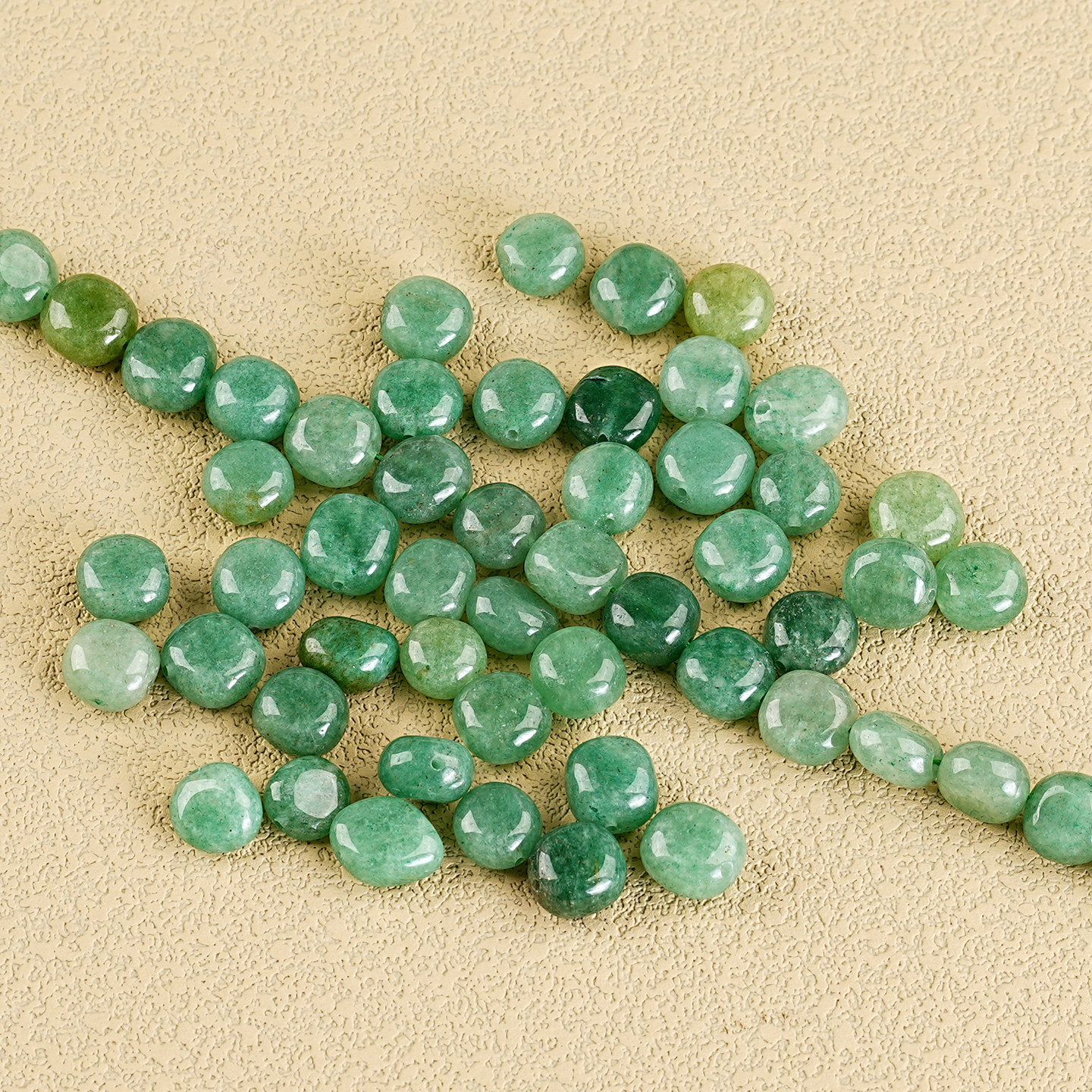 天然绿东陵玉有孔散珠子随形不规则砂金石diy饰品配件串珠手链,饰品/流行首饰/时尚饰品新,DIY配件,淘宝优惠券,粉丝福利购,淘宝优惠卷
