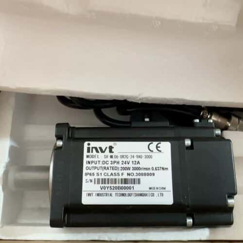 议价英威腾直流伺服电机SV-ML06-0R2G-24-9A0-3可维修