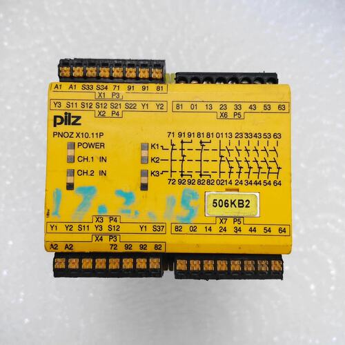 议价皮尔兹PILZ安全继电器 PNOZ X10.11P型号77可维修
