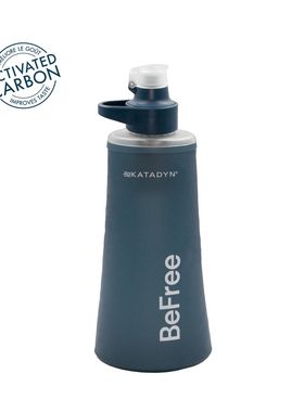 Katadyn BeFree Filter AC 1.0L–Slate Blue 摩旅 净水 水袋