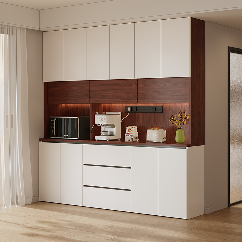 申榆定制蜂窝铝餐边柜靠墙一体