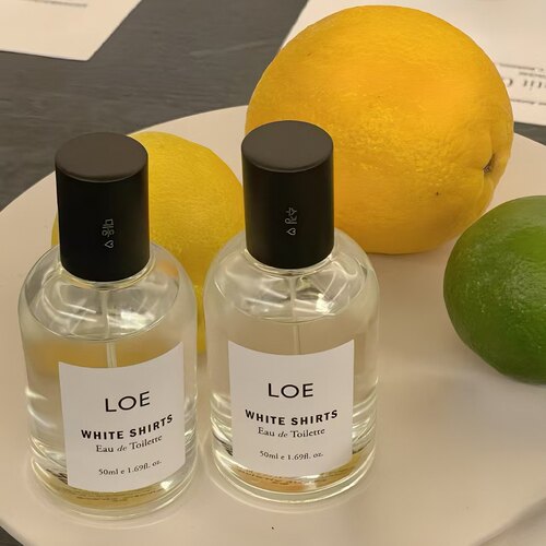韩国香水loe白衬衫桃子与茶试香