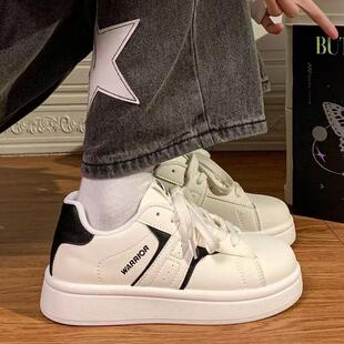 回力板鞋女款2025秋季新款学生党百搭小众厚底增高韩版甜美小白鞋