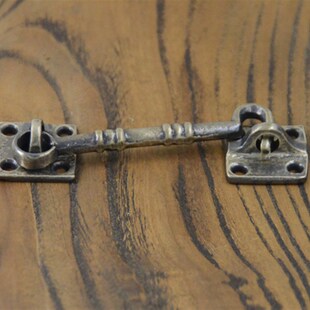 精选中式仿古纯铜窗钩 风钩搭扣 门窗插销 防风勾 仿古中式全铜风