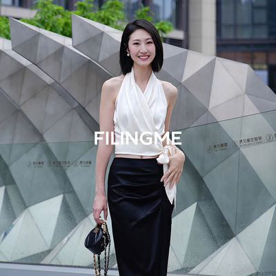 醋酸双面缎可调节绑带FILINGME