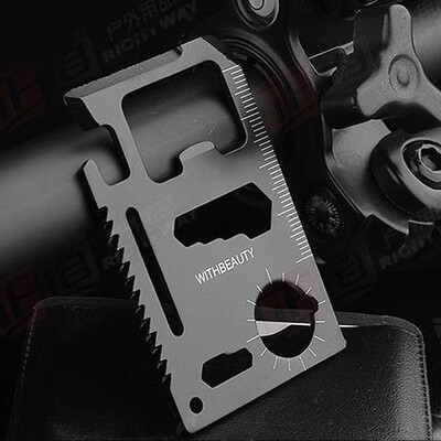 户外便携卡刀野外生存装备救生卡