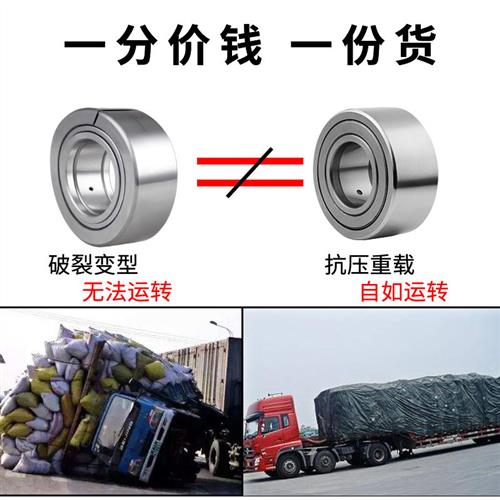 NATR50重载满滚针滚轮轴承内径 6 8 10 12 15 17 20 NUTR25 30 40
