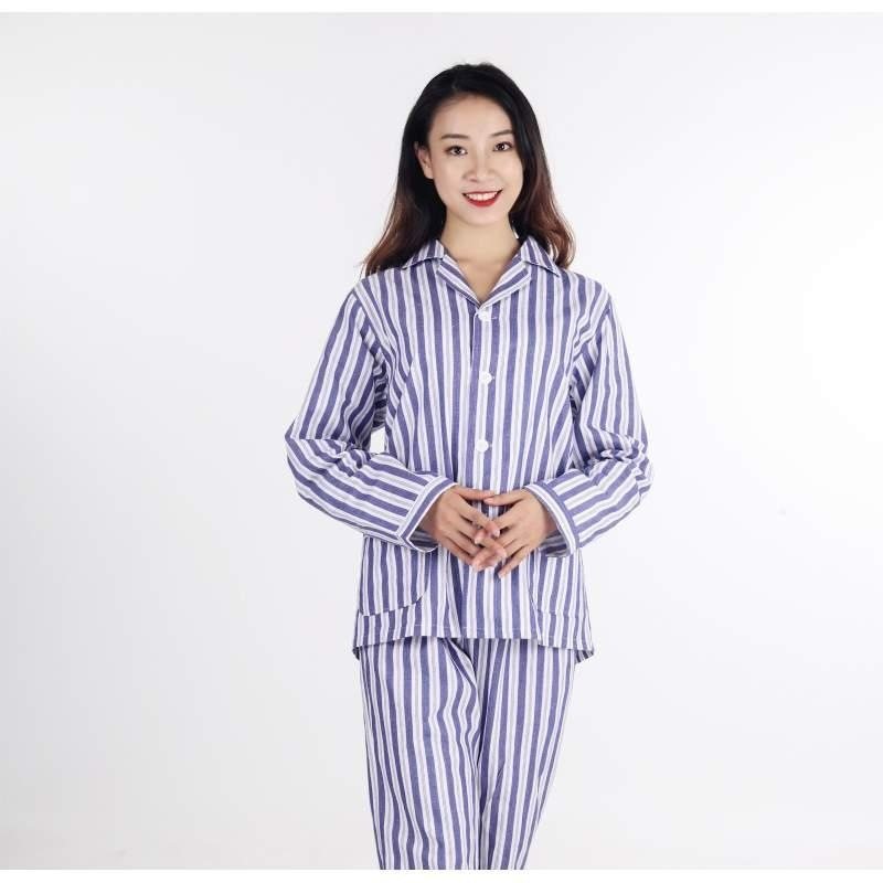 病号装病员病人服套装住院男女隔离护理套装睡衣高温耐氯漂蓝工装