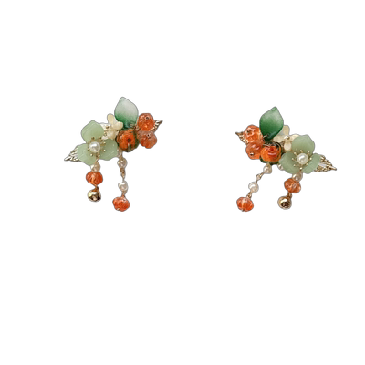 【南枝】古风发饰可爱水果对夹