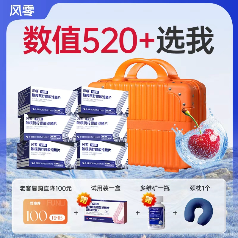 风零三代枸橼酸食品饮料泡腾饮品