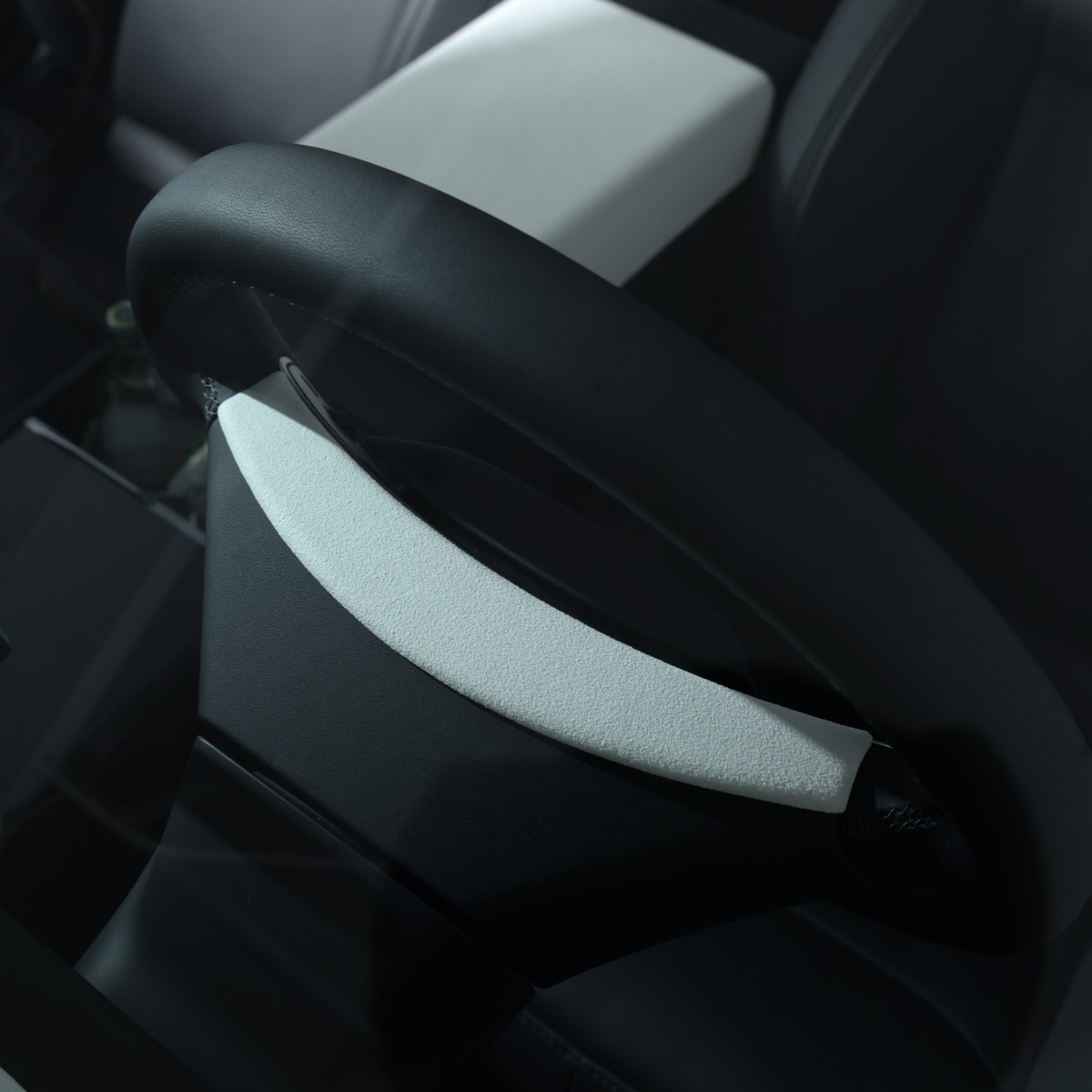 小驾 短绒翻毛方向盘弯饰条  适用特斯拉ModelY/YL/3焕新版