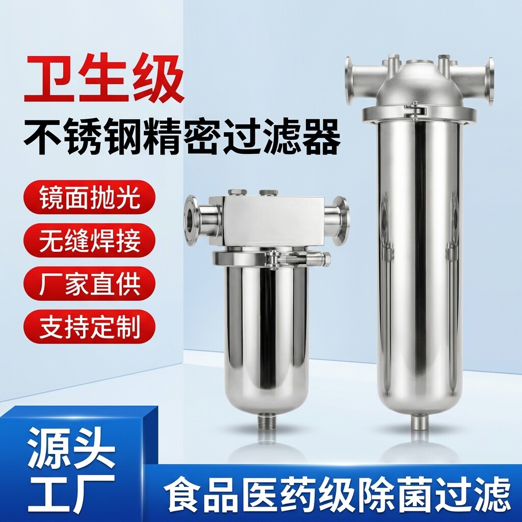 316L卫生级微孔精密过滤器