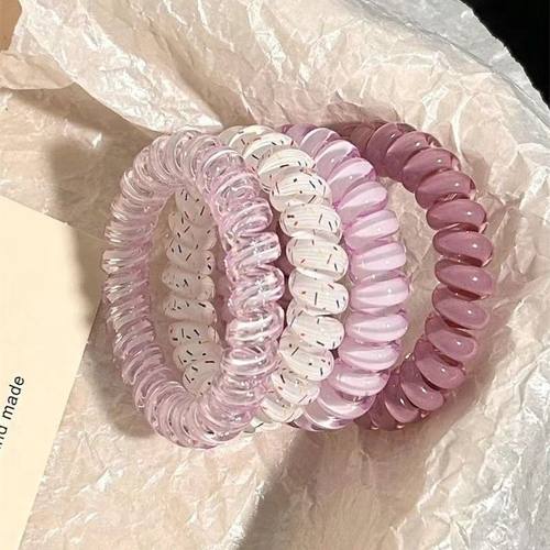 韩式高品质电话线发圈加粗耐用