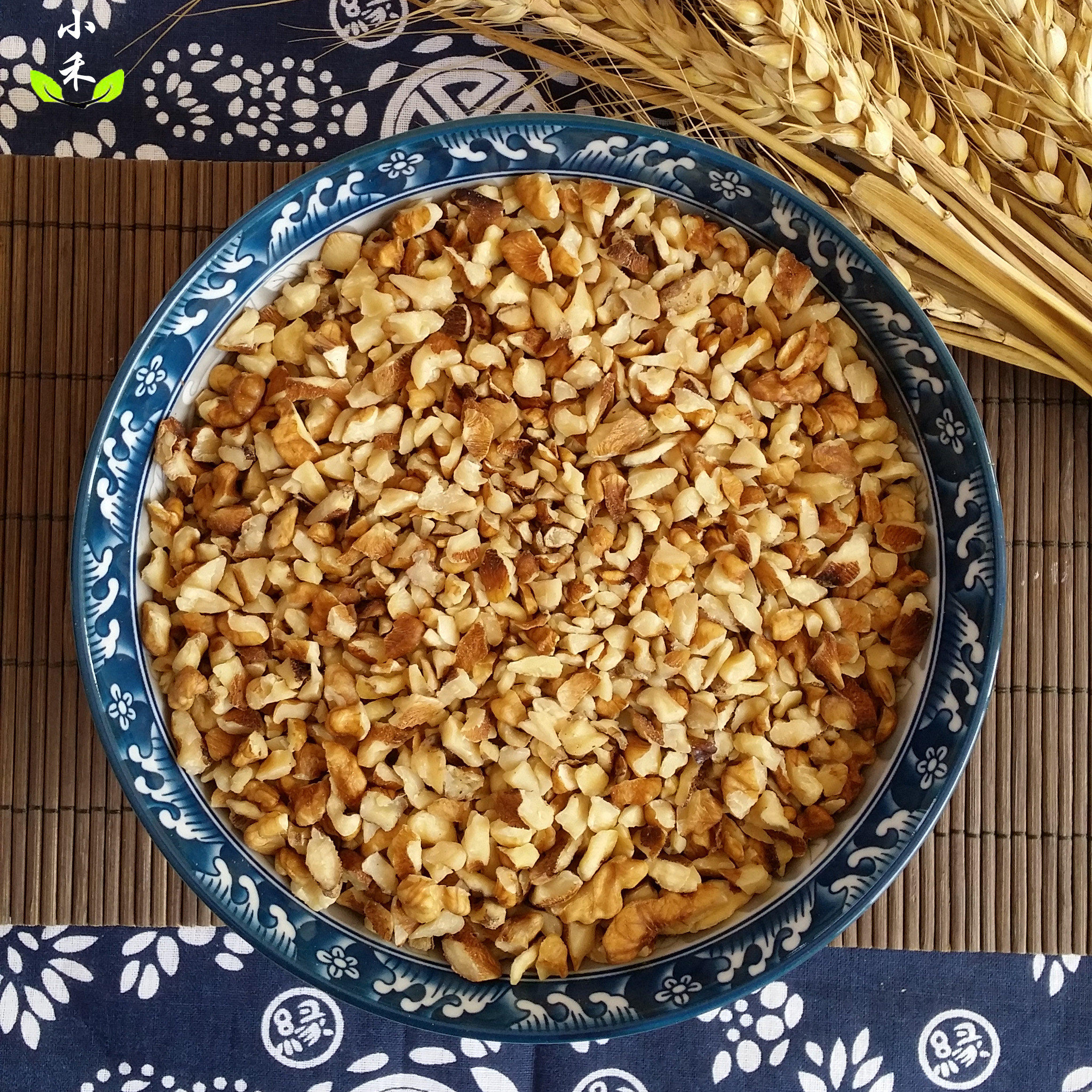 D碎核桃仁新货原味生干新鲜薄壳核桃碎仁坚果碎烘焙月饼糕点原料