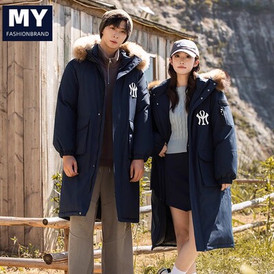 MY官方2024冬季新款加厚男女同款休闲外套羽绒服长款短款保暖上衣