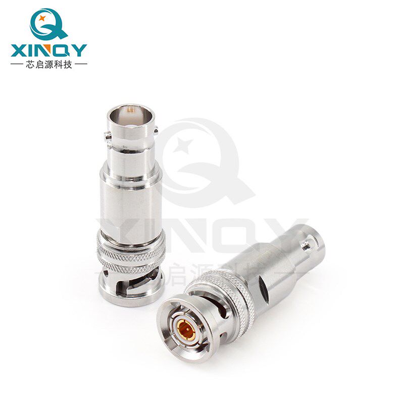 XINQY TRB-BNC 三同轴射频转接器 1533B 三卡口差分信号转换接头