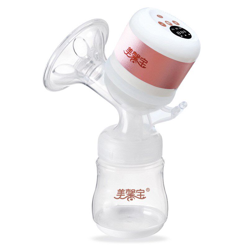 美馨宝一体式电动吸奶器挤奶器静音便携集奶器充电无线