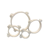 110 pvc排水管管卡墙卡吊卡 管夹50 160 抱箍卡箍带钉卡子管码