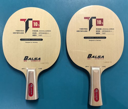 银河乒乓球底板T系列轻量级底板T10S T11S桧木加碳乒乓球拍正品