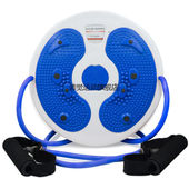 扭腰盘女收腹家用转盘扭扭腰健身器材运动跳舞机机蓝色升级带拉绳