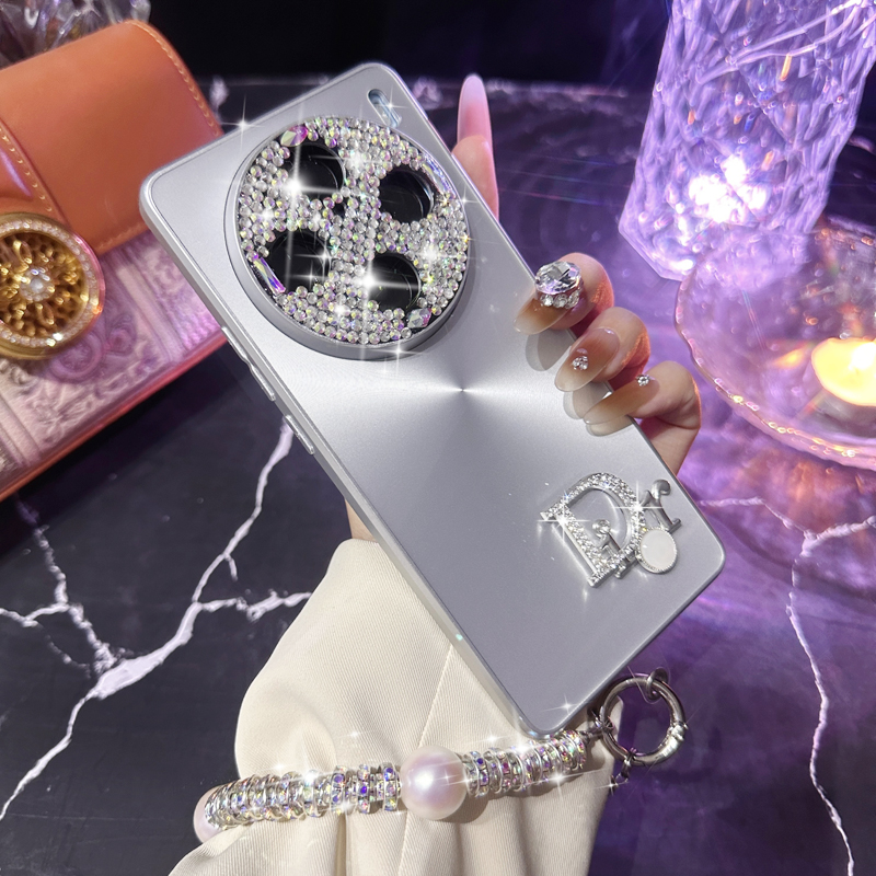 适用vivox100s手机壳新款高级感x90pro保护壳x80女款网红s18pro手机套s17pro防摔s19pro奢华水钻x200pro硬壳