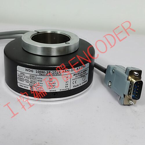 WDG 100H-38-4096-ABN-I05-K3-D56蒂森电梯主机光电编码器1024PPR
