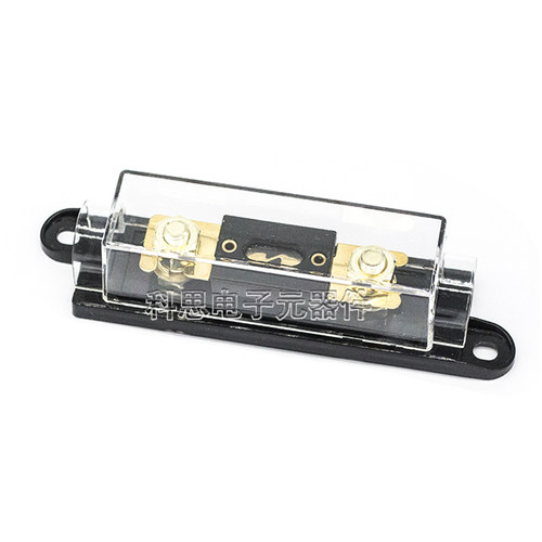大号叉栓式汽车保险丝片及底座30A-500A/100A/120A200A300A/400A