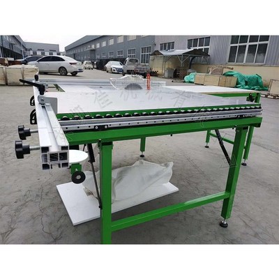 建筑装潢木工推台锯导轨式子母裁板锯木板4锯切推台锯