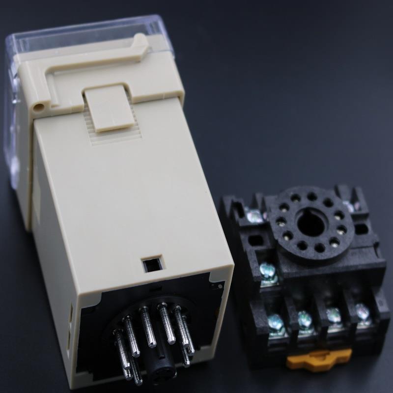CJS48-2L-B双路独立启动时间继电器每路单独触发分别设定延时开关