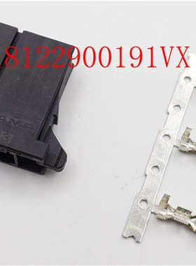 AMP 2-178288-3  D-3 Y 3孔 黑色胶壳