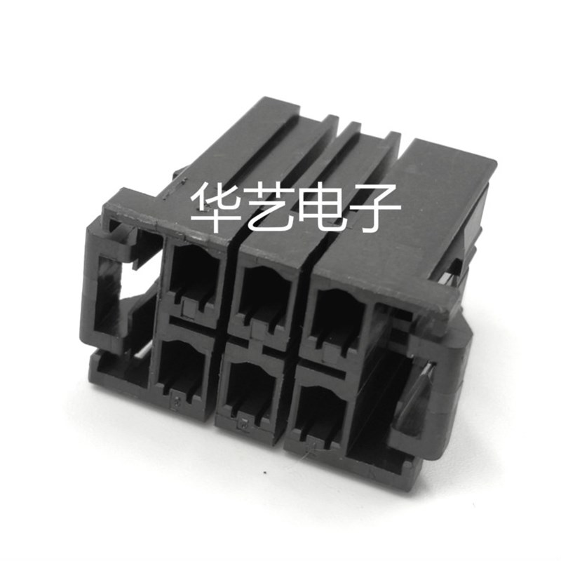 AMP D-3 2*3 6孔 XY卡位接头 发那科电机 3-178129-6