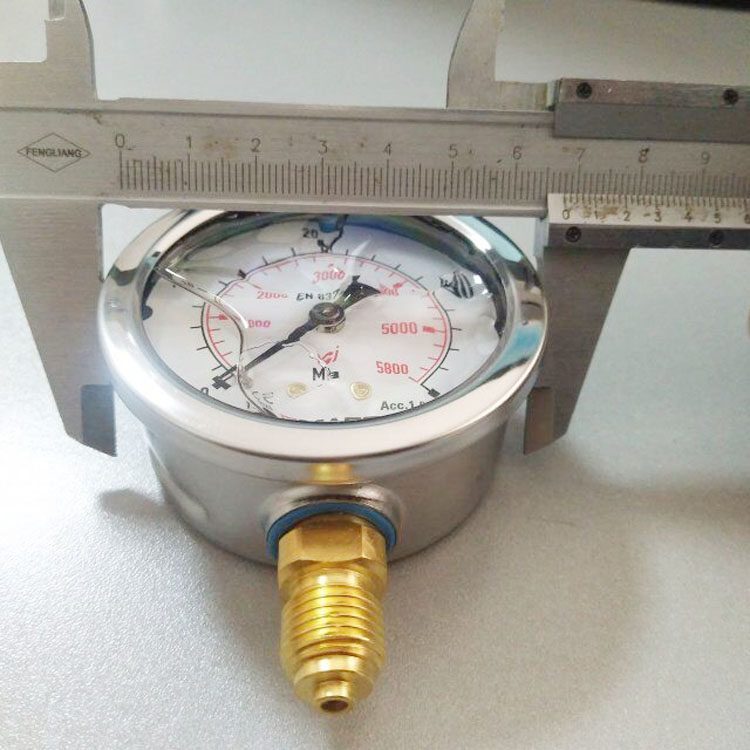 测压表德国进口TEC压力表 接口G1/4 挖掘机液压泵高端测试仪表