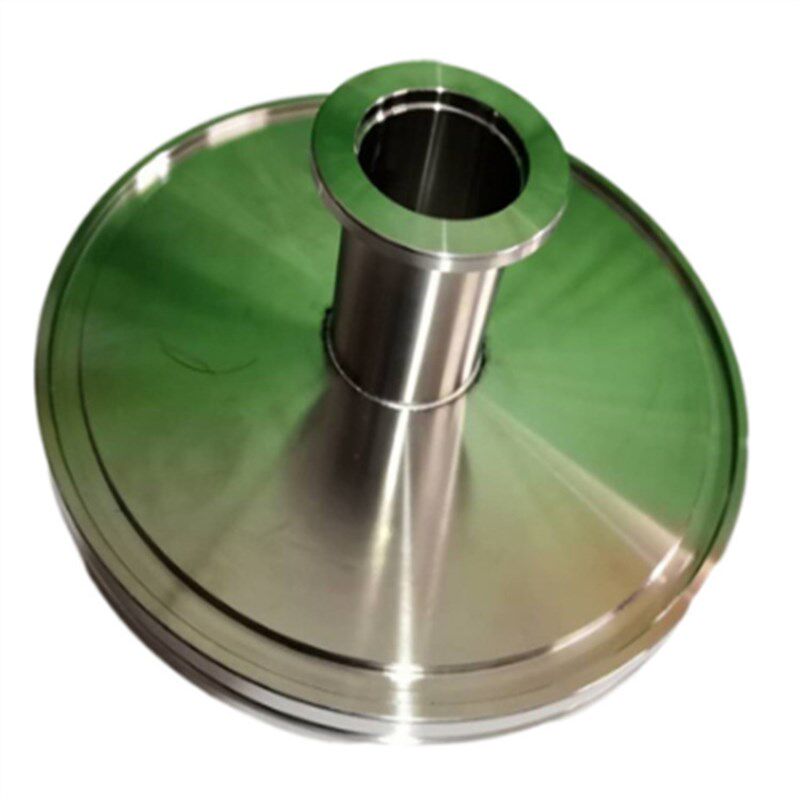 不锈钢ISO-KF真空变径接头ISO转KF大小头接头真空法兰管件